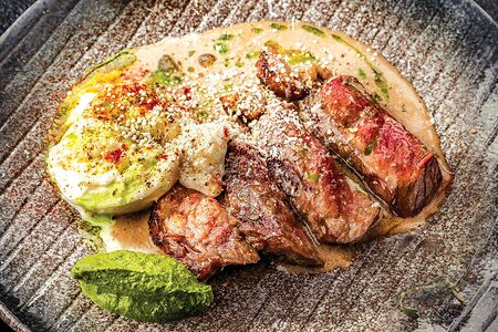 Стриплойн-cheese