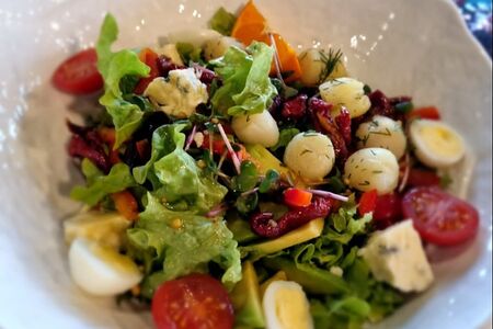 Салат Коктейль с морскими гребешками