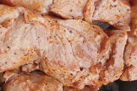 Шашлык из свинины