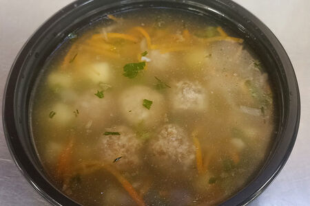 Суп с фрикадельками