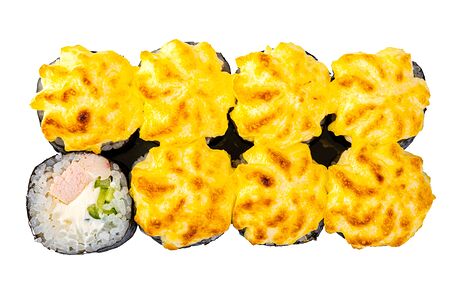 Запеченный ролл с курицей