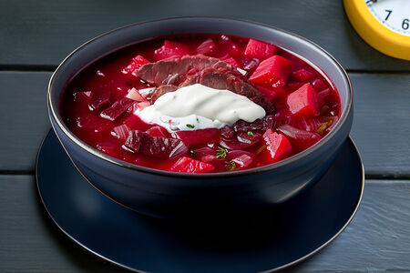 Любимый борщ моего отца