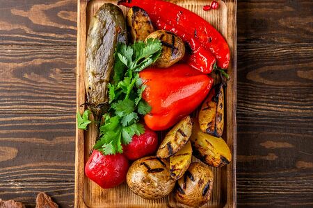 Болгарский перец гриль