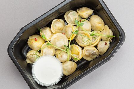 Пельмени с кроликом