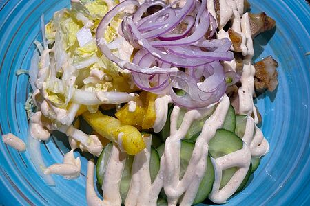 Фри бокс со свининой