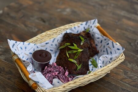 Ребра барбекю