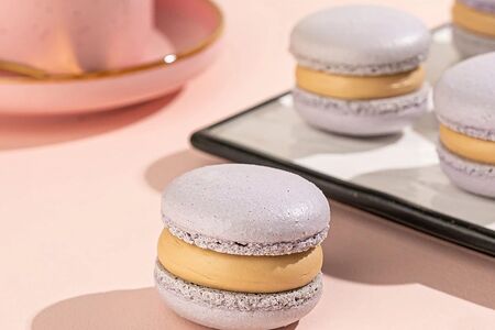 Макаронс со вкусом кофе