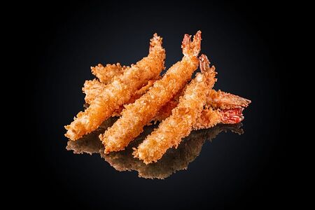 Креветки темпура