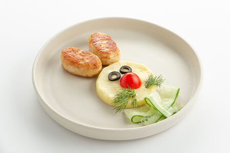 Котлетки с пюре