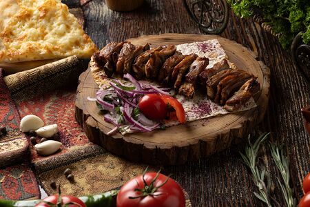 Семечки ягненка на углях