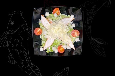 Цезарь с курицей