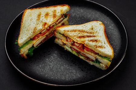 Клаб-сэндвич с курицей