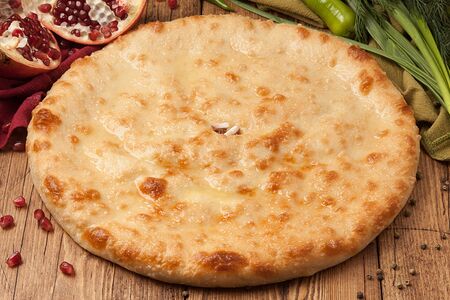 Пирог с картофелем и грибами