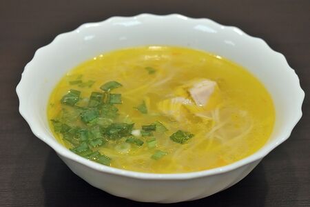 Суп-лапша с курицей