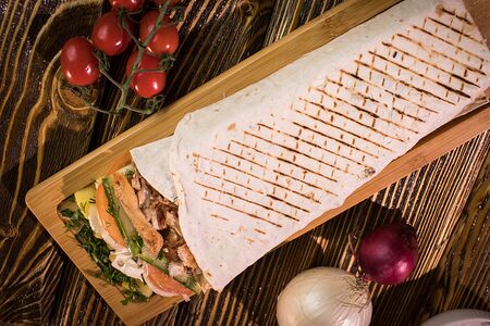 Шаурма со свининой Гигант