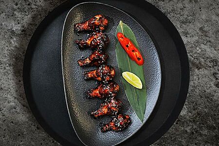 Крылышки в соусе терияки