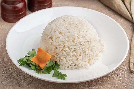 Рис на пару