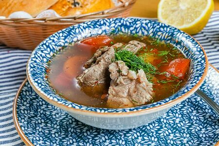 Суп Шурпа с бараниной