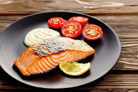 Стейк из семги