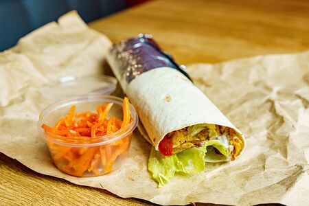 Твистер с рыбкой в панировке