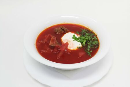 Борщ с говядиной
