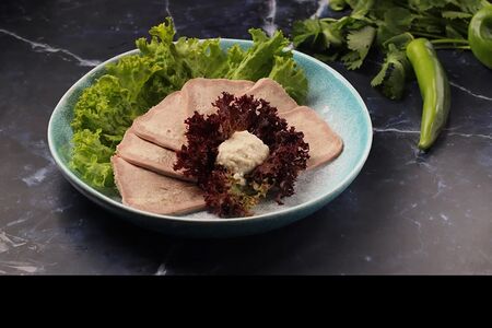 Язык с хреном