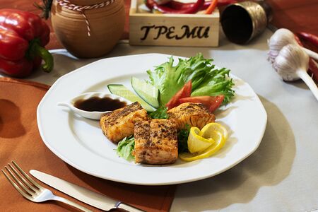 Шашлык из форели