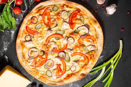 Пицца Деревенская