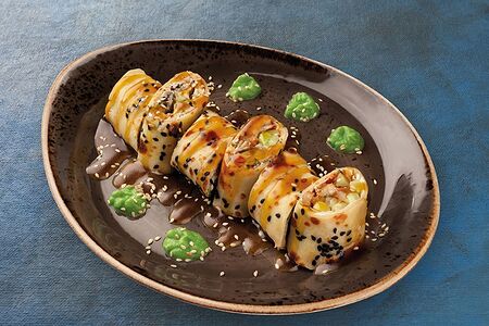 Блин с угрем