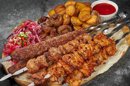 Комбо Шеф кебаб на 6х