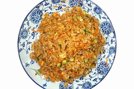 Жаренный рис с курицей