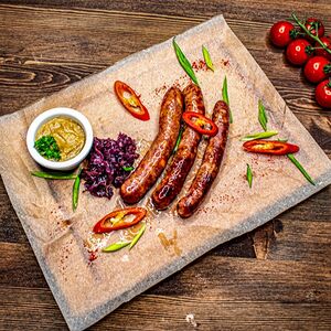 Колбаски из говядины с сыром