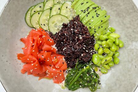 Боул с рыбой