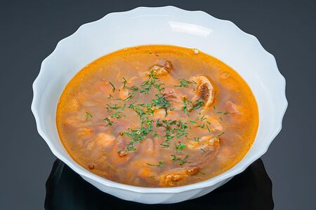 Фасолевый с сушенным мясом