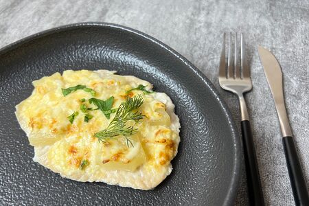Филе куриное с ананасом