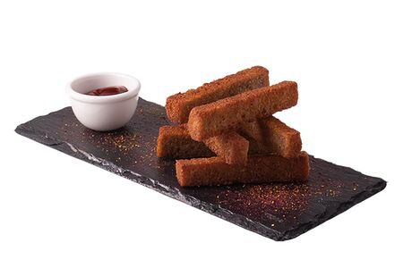 Гренки чесночные