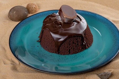 Шоколадный фондан