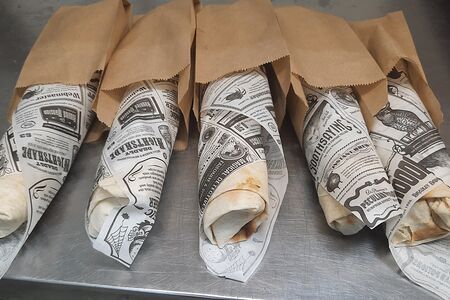 Шашлык в лаваше