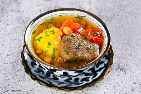 Шурпа с говядиной 