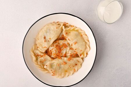 С картофелем и грибами