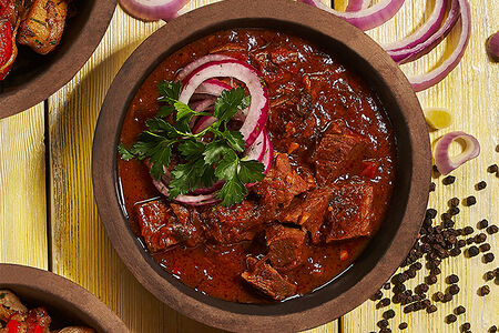 Чашушули из говядины