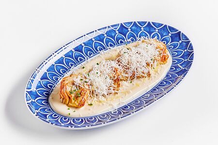 Артишоки на гриле с кремом из пармезана