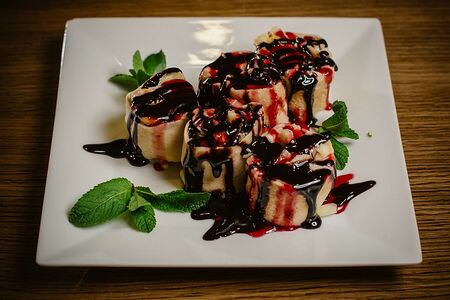 Шоколадные роллы