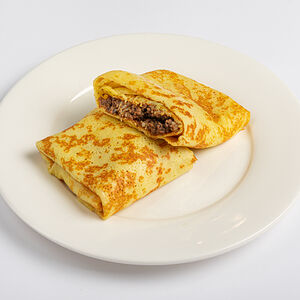 Блин с мясом говядины