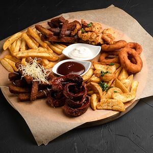 Большой набор горячих закусок