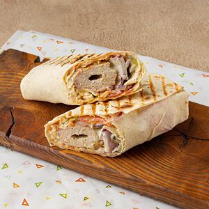 Куриный люля в лаваше полпорции