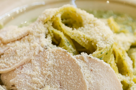 Песто с курочкой