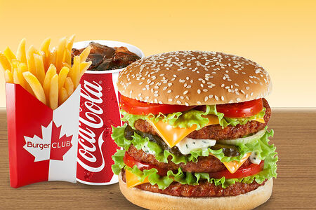 Бургер Клаб Роял меню