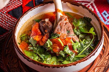 Хашлама из бараньей голени