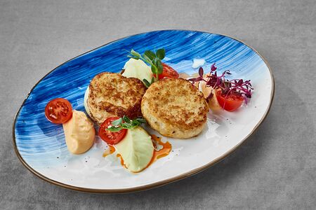 Куриные котлеты с картофельным пюре